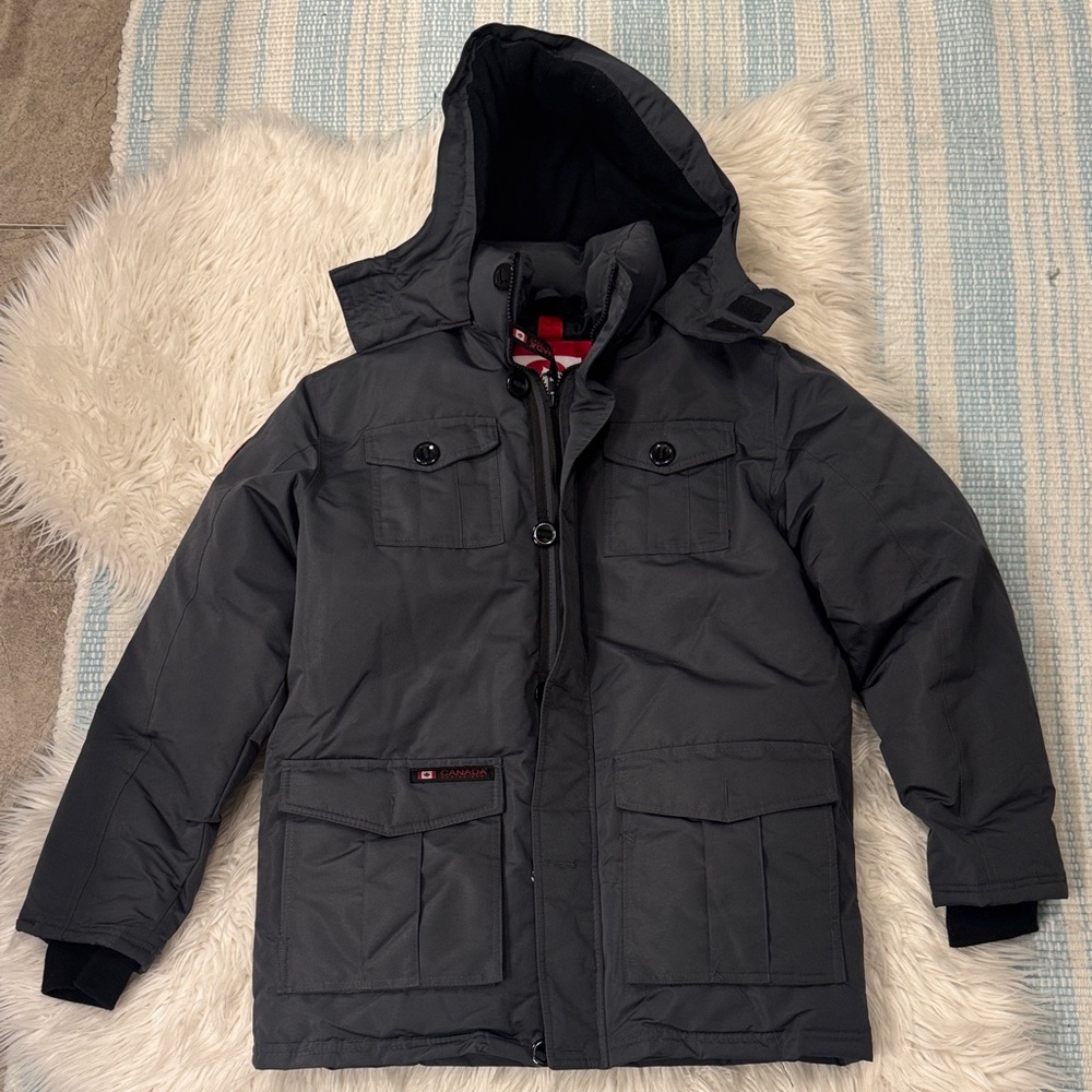 Boys sized Canada weather coat